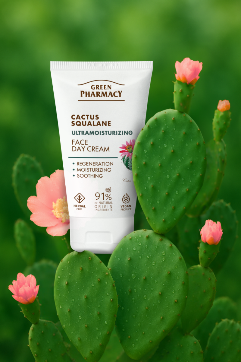 Набір для обличчя Green Рharmacy Ultramoisturizing Кактус і сквалан 